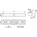 С-образный профиль металлический ПРФс-21 (S=1,5 мм)
