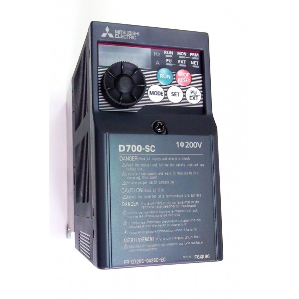 Преобразователь частоты FR-D720S-014SC-EC (0,2 кВт)